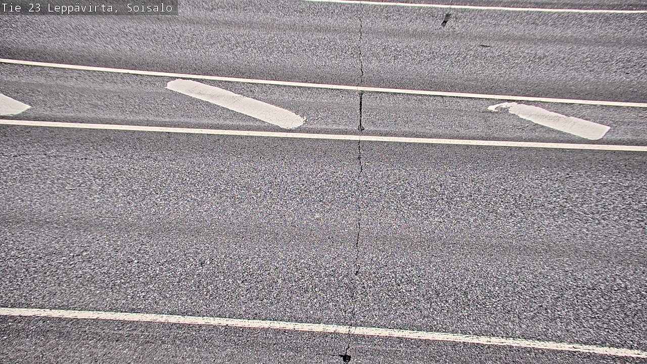 Weather Camera Image Road 23 Leppävirta, Soisalo, Leppävirta, Pohjois-Savo