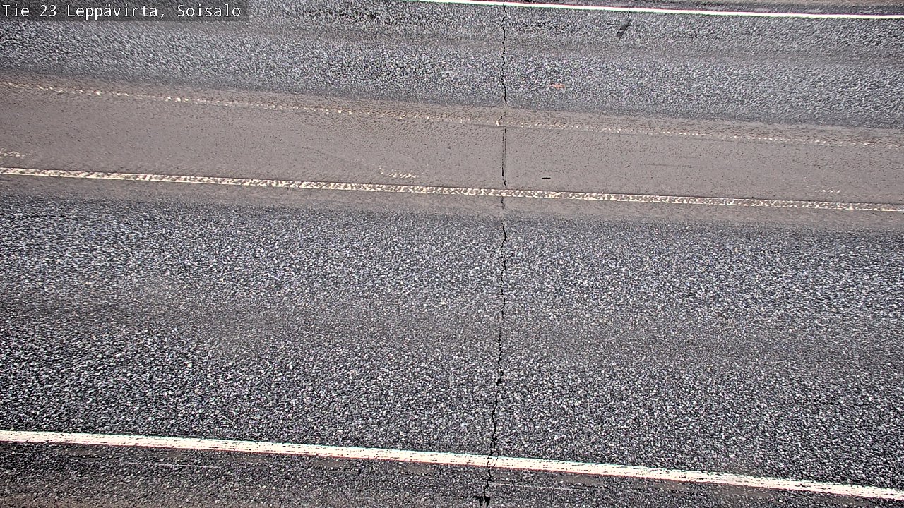 Weather Camera Image Road 23 Leppävirta, Soisalo, Leppävirta, Pohjois-Savo