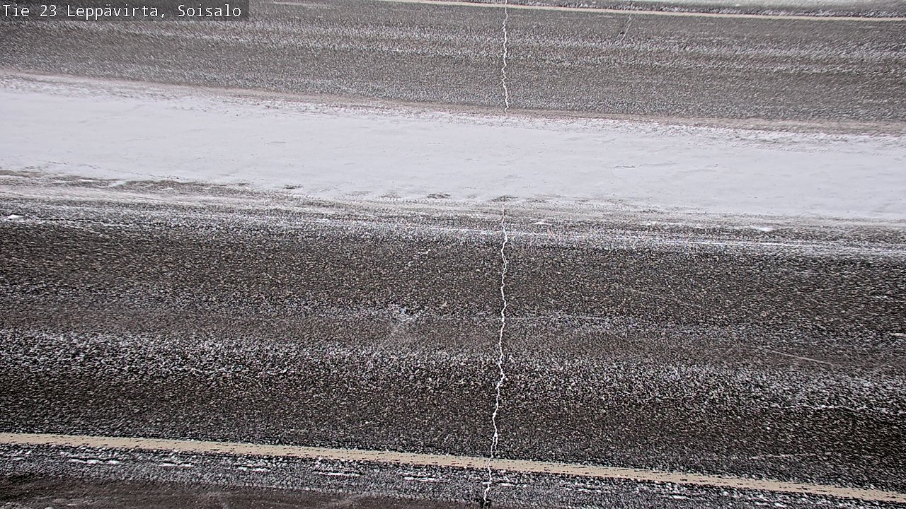 Weather Camera Image Road 23 Leppävirta, Soisalo, Leppävirta, Pohjois-Savo