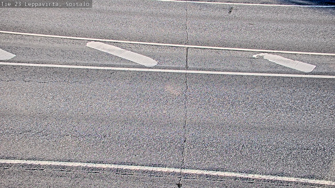 Weather Camera Image Road 23 Leppävirta, Soisalo, Leppävirta, Pohjois-Savo