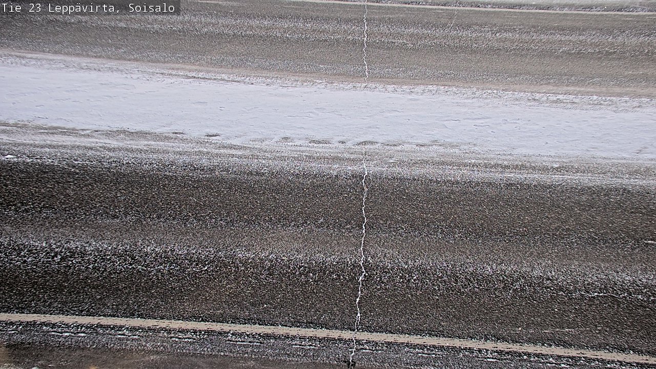 Weather Camera Image Road 23 Leppävirta, Soisalo, Leppävirta, Pohjois-Savo