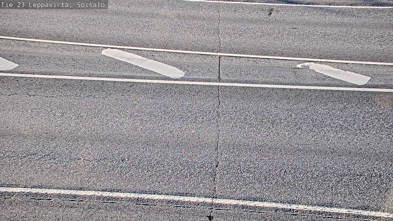 Weather Camera Image Road 23 Leppävirta, Soisalo, Leppävirta, Pohjois-Savo