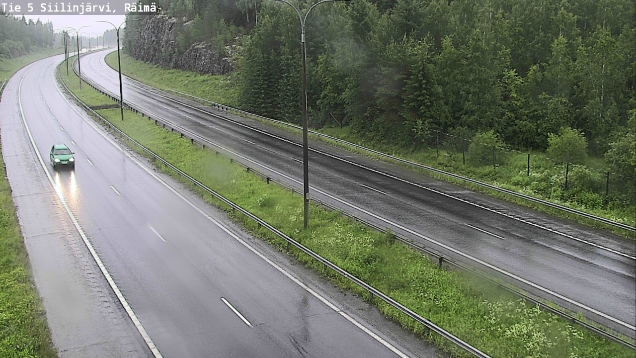 Weather Camera Image Road Siilinjärvi, Räimä, Siilinjärvi, Pohjois-Savo