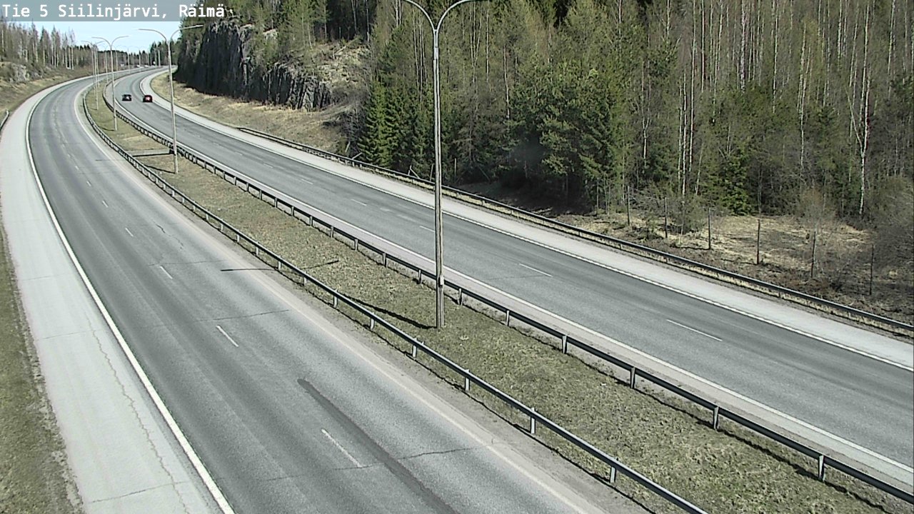Kelikamerat Kuva Tie 5 Siilinjärvi, Räimä, Siilinjärvi, Pohjois-Savo