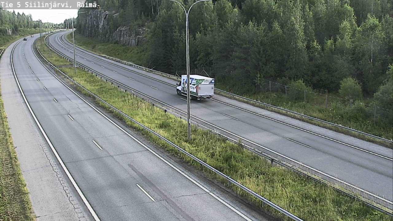 Weather Camera Image Väg 5 Siilinjärvi, Räimä, Siilinjärvi, Pohjois-Savo