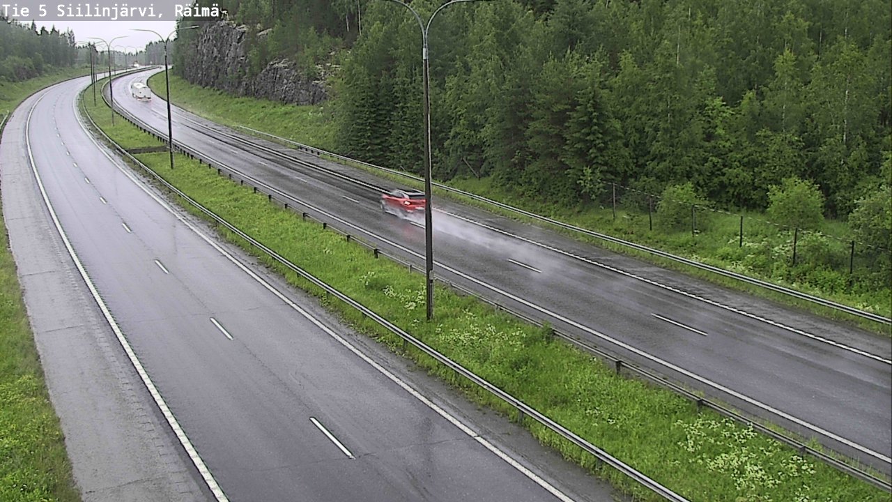 Weather Camera Image Road Siilinjärvi, Räimä, Siilinjärvi, Pohjois-Savo