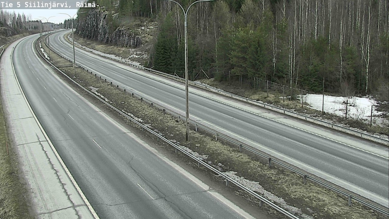 Weather Camera Image Road Siilinjärvi, Räimä, Siilinjärvi, Pohjois-Savo