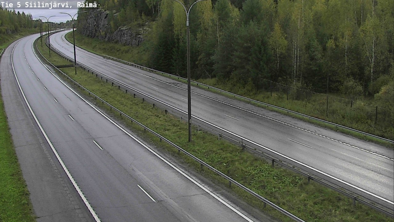 Weather Camera Image Road Siilinjärvi, Räimä, Siilinjärvi, Pohjois-Savo