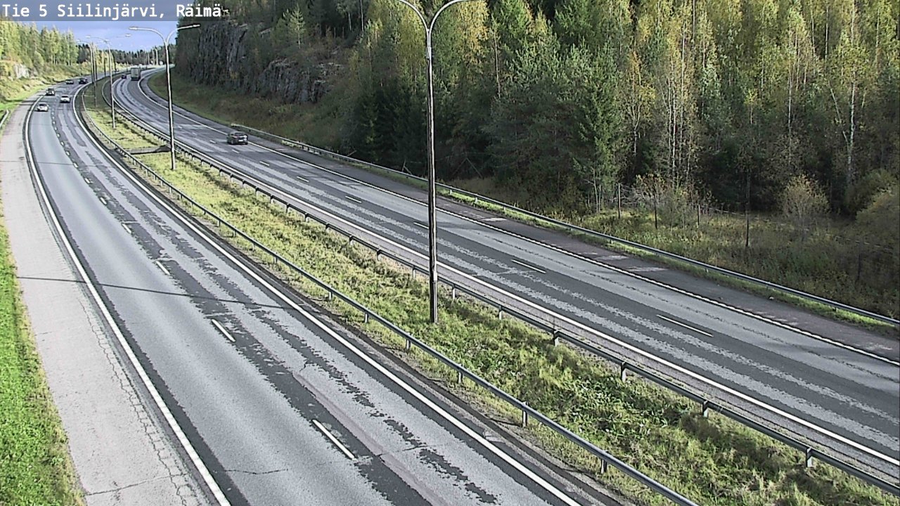 Weather Camera Image Road Siilinjärvi, Räimä, Siilinjärvi, Pohjois-Savo