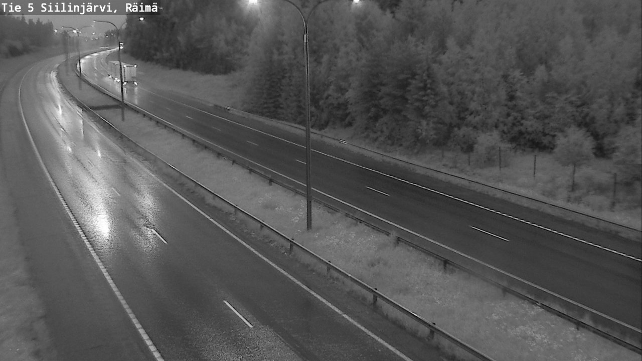 Weather Camera Image Road Siilinjärvi, Räimä, Siilinjärvi, Pohjois-Savo