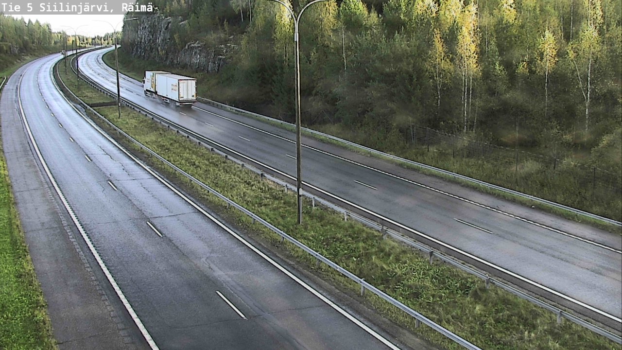 Weather Camera Image Road Siilinjärvi, Räimä, Siilinjärvi, Pohjois-Savo