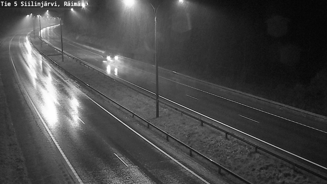 Weather Camera Image Road Siilinjärvi, Räimä, Siilinjärvi, Pohjois-Savo