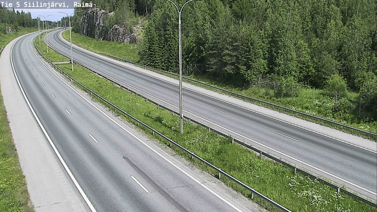 Weather Camera Image Road Siilinjärvi, Räimä, Siilinjärvi, Pohjois-Savo