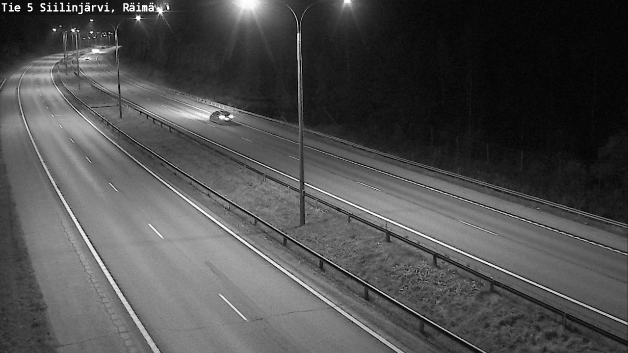 Weather Camera Image Road Siilinjärvi, Räimä, Siilinjärvi, Pohjois-Savo
