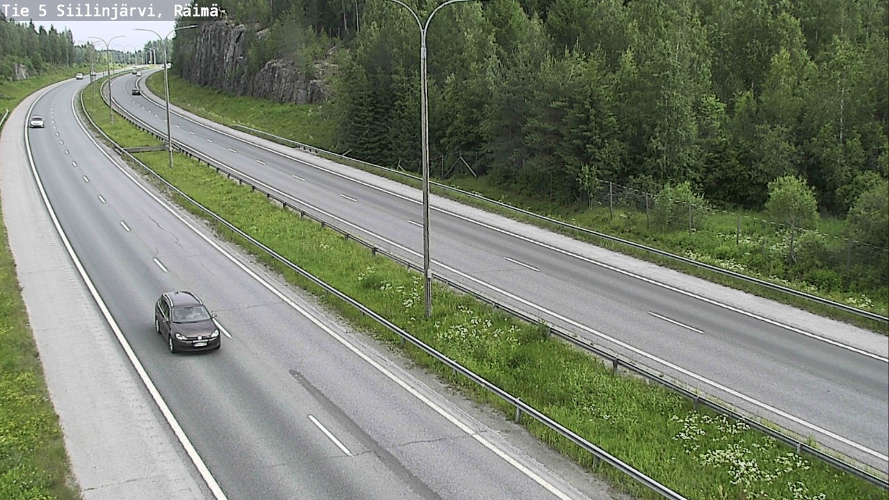 Weather Camera Image Road Siilinjärvi, Räimä, Siilinjärvi, Pohjois-Savo