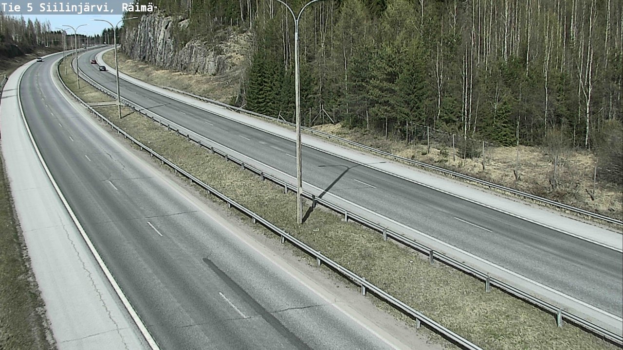 Kelikamerat Kuva Tie 5 Siilinjärvi, Räimä, Siilinjärvi, Pohjois-Savo