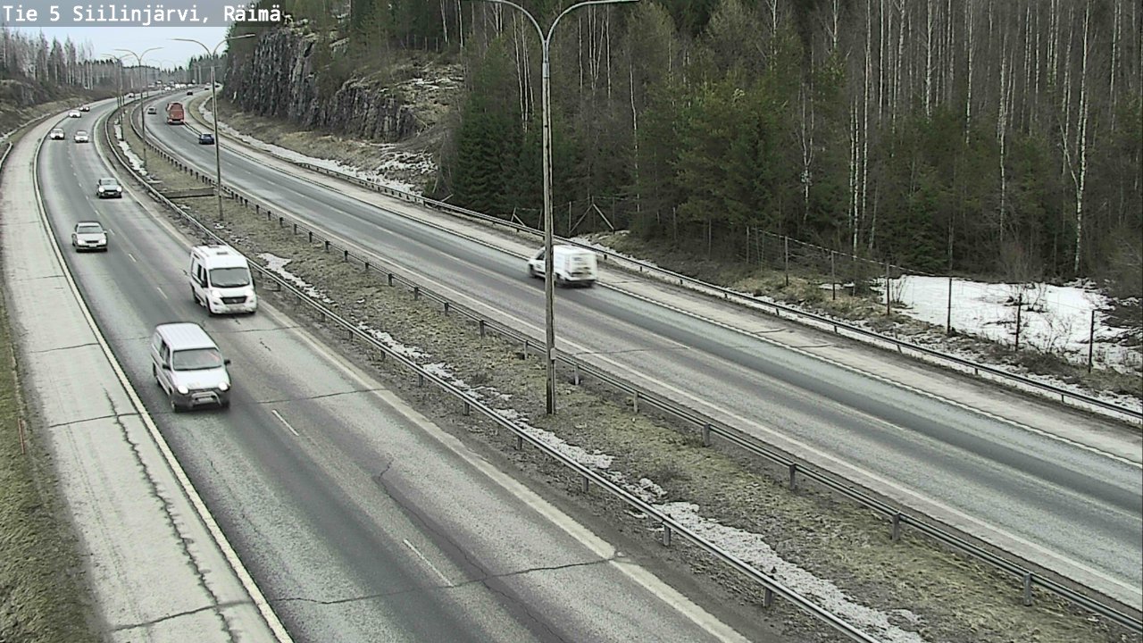 Kelikamerat Kuva Tie 5 Siilinjärvi, Räimä, Siilinjärvi, Pohjois-Savo