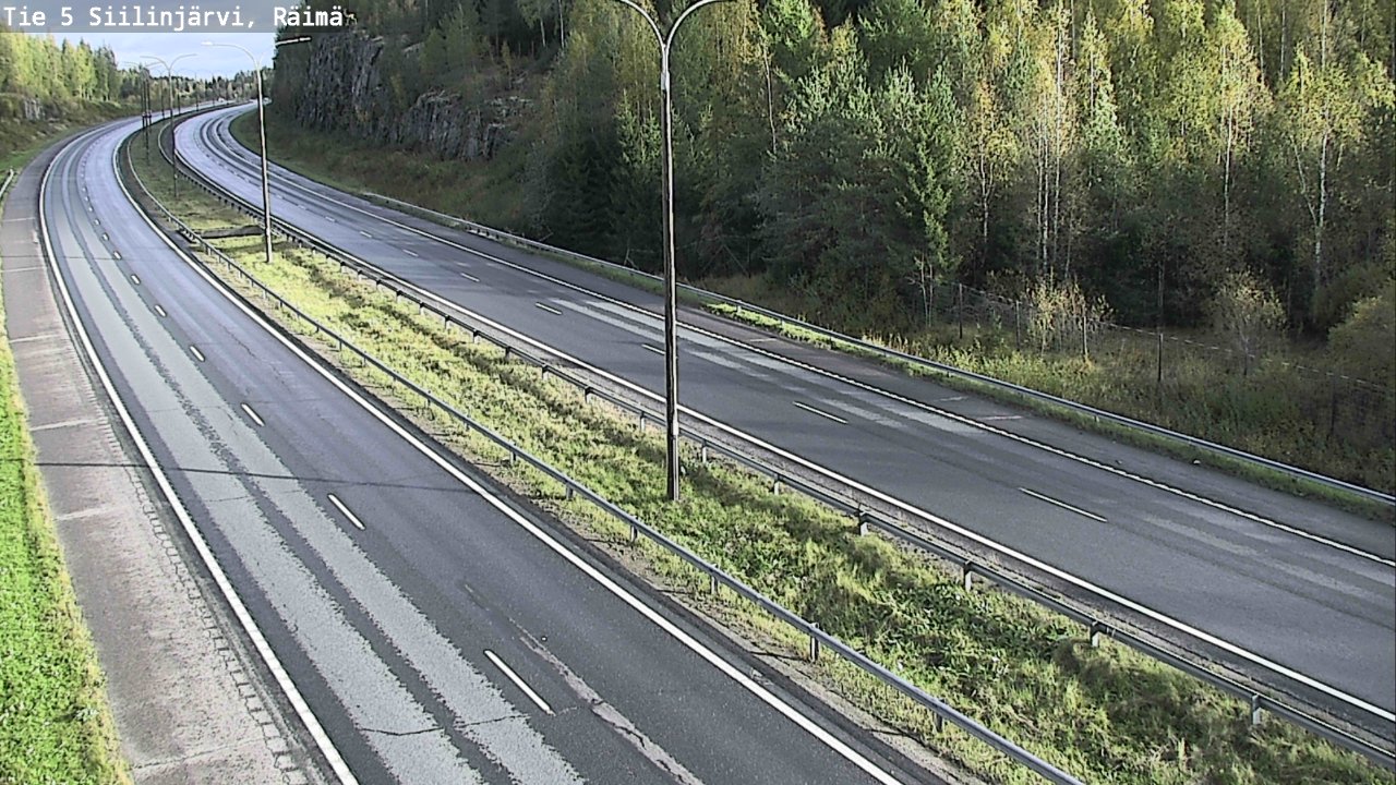 Weather Camera Image Road Siilinjärvi, Räimä, Siilinjärvi, Pohjois-Savo