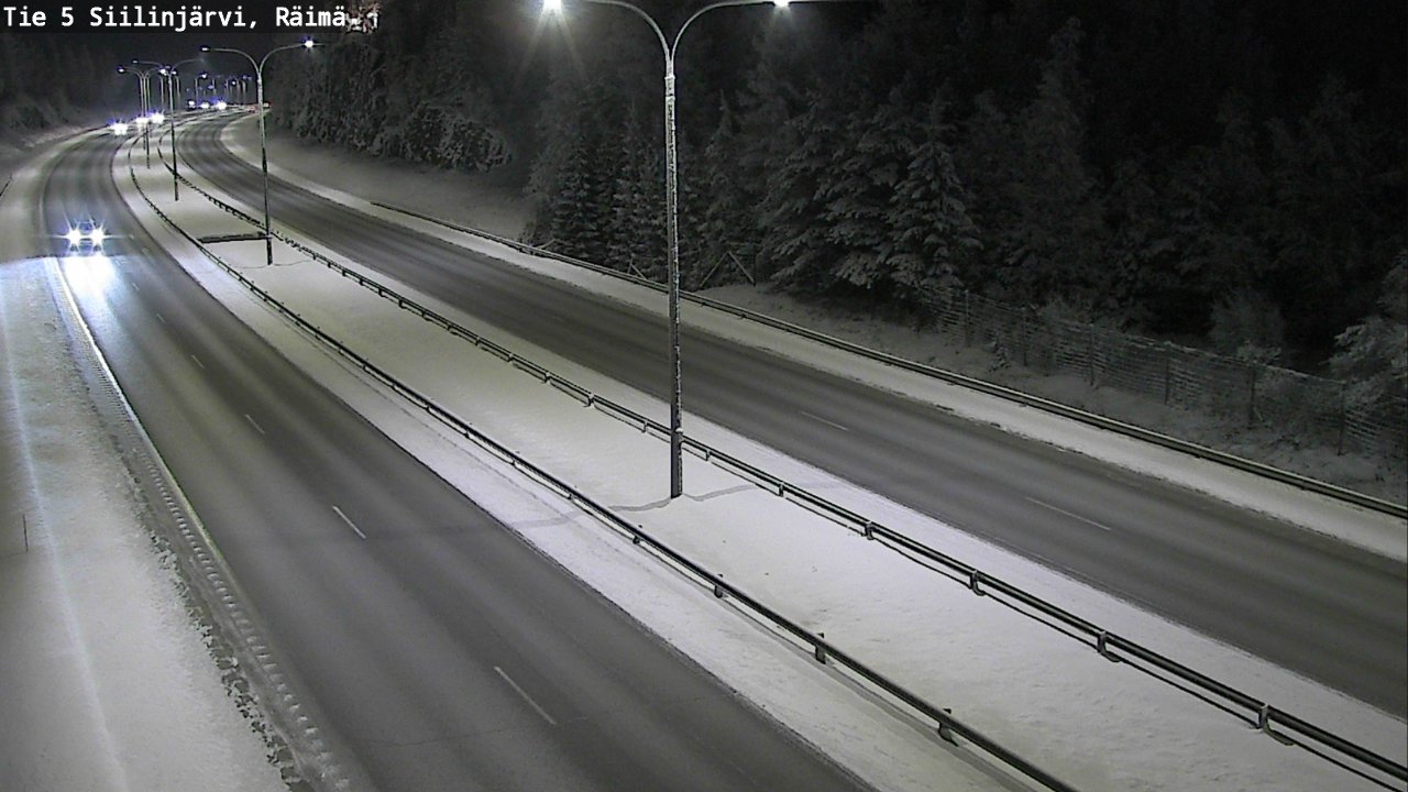 Weather Camera Image Road Siilinjärvi, Räimä, Siilinjärvi, Pohjois-Savo