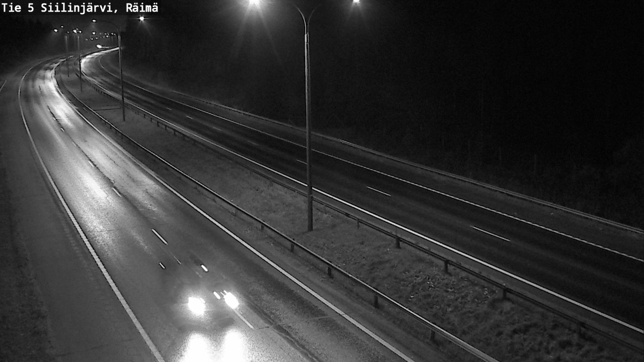 Weather Camera Image Road Siilinjärvi, Räimä, Siilinjärvi, Pohjois-Savo