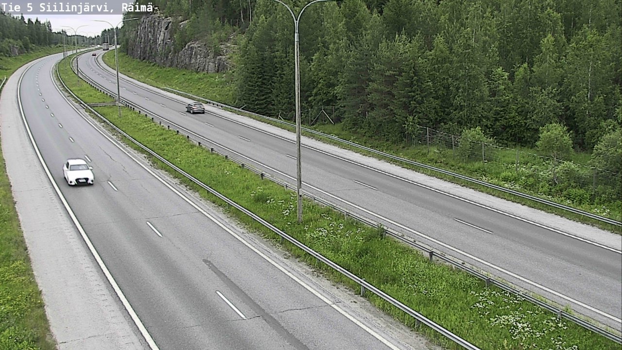 Weather Camera Image Road Siilinjärvi, Räimä, Siilinjärvi, Pohjois-Savo
