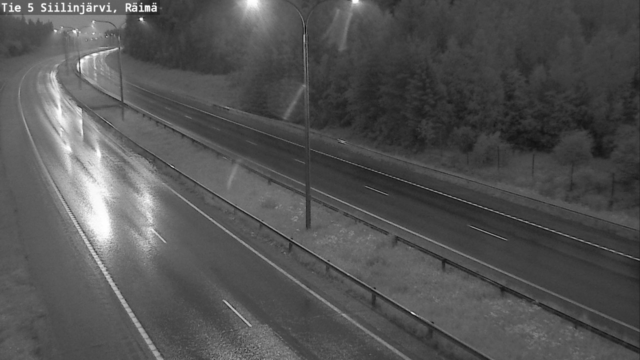 Weather Camera Image Road Siilinjärvi, Räimä, Siilinjärvi, Pohjois-Savo