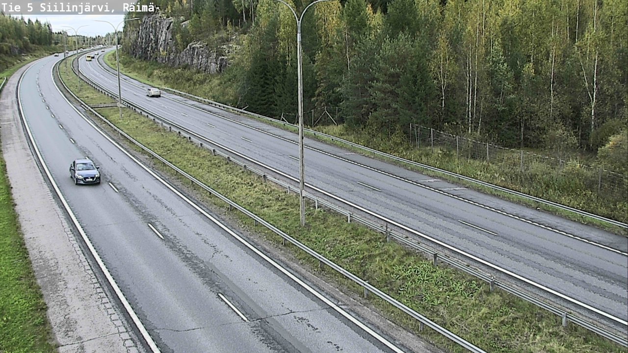 Weather Camera Image Road Siilinjärvi, Räimä, Siilinjärvi, Pohjois-Savo