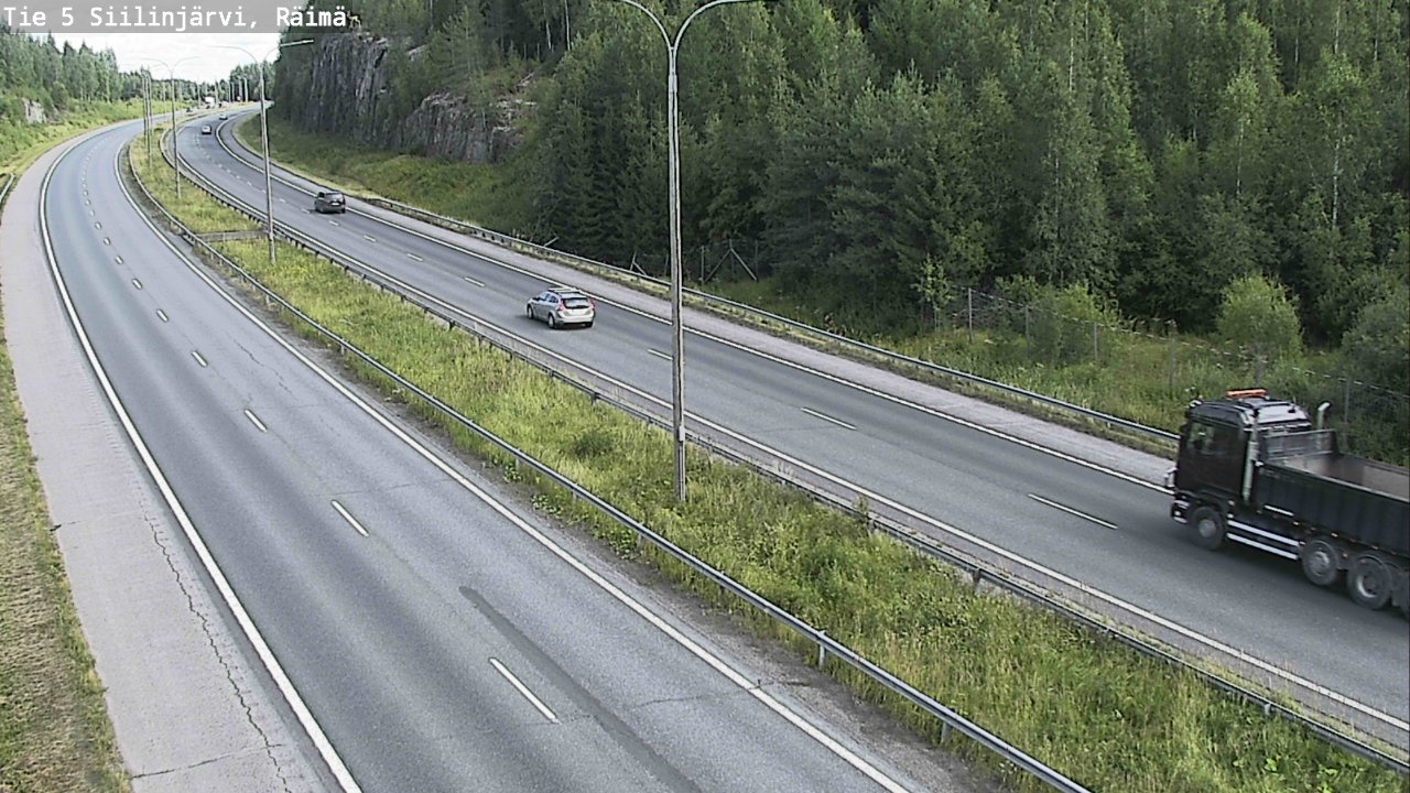 Kelikamerat Kuva Tie 5 Siilinjärvi, Räimä, Siilinjärvi, Pohjois-Savo