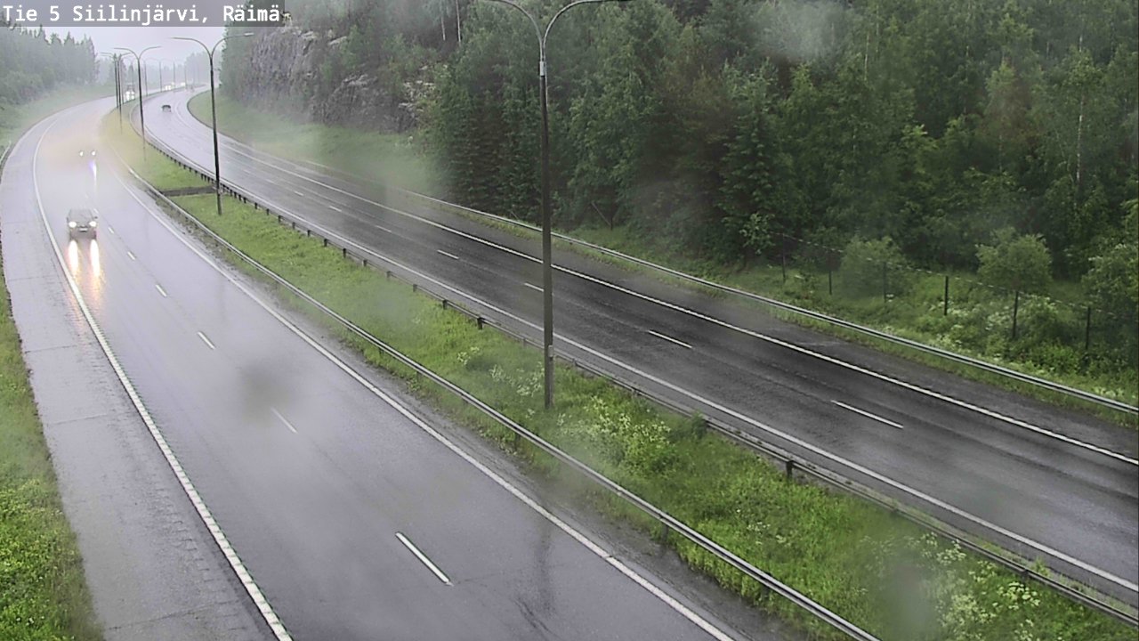 Weather Camera Image Väg 5 Siilinjärvi, Räimä, Siilinjärvi, Pohjois-Savo