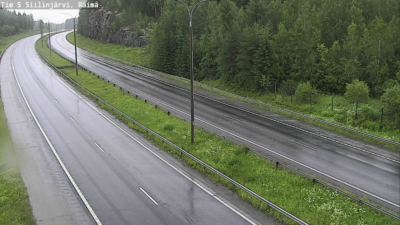 Weather Camera Image Road Siilinjärvi, Räimä, Siilinjärvi, Pohjois-Savo