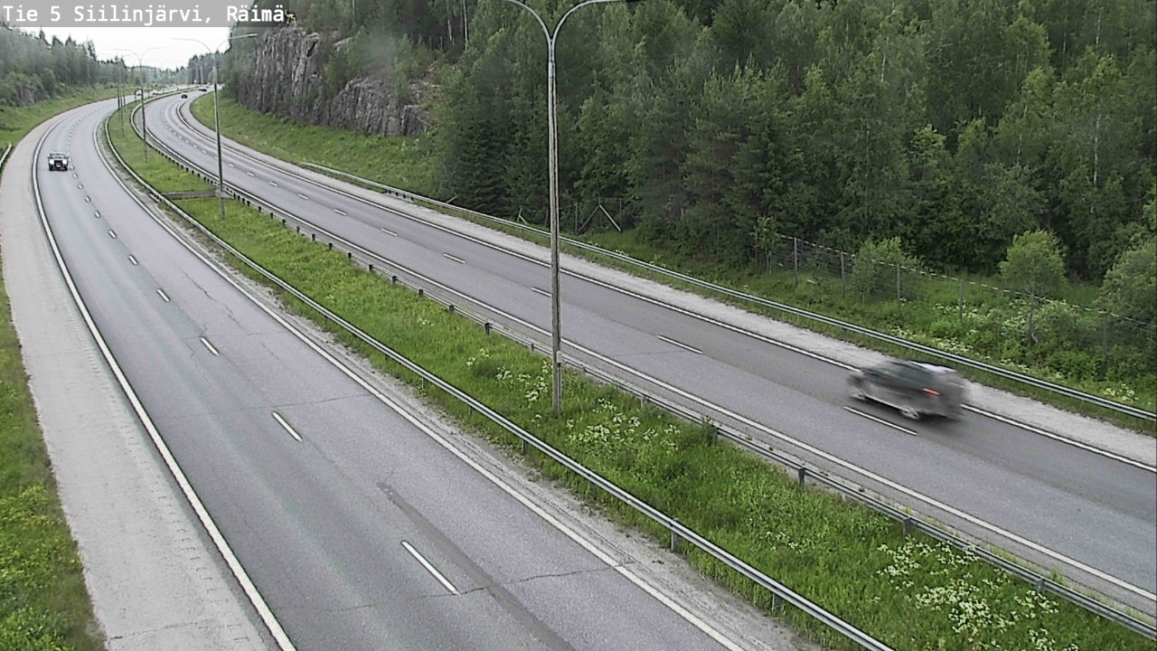 Weather Camera Image Road Siilinjärvi, Räimä, Siilinjärvi, Pohjois-Savo