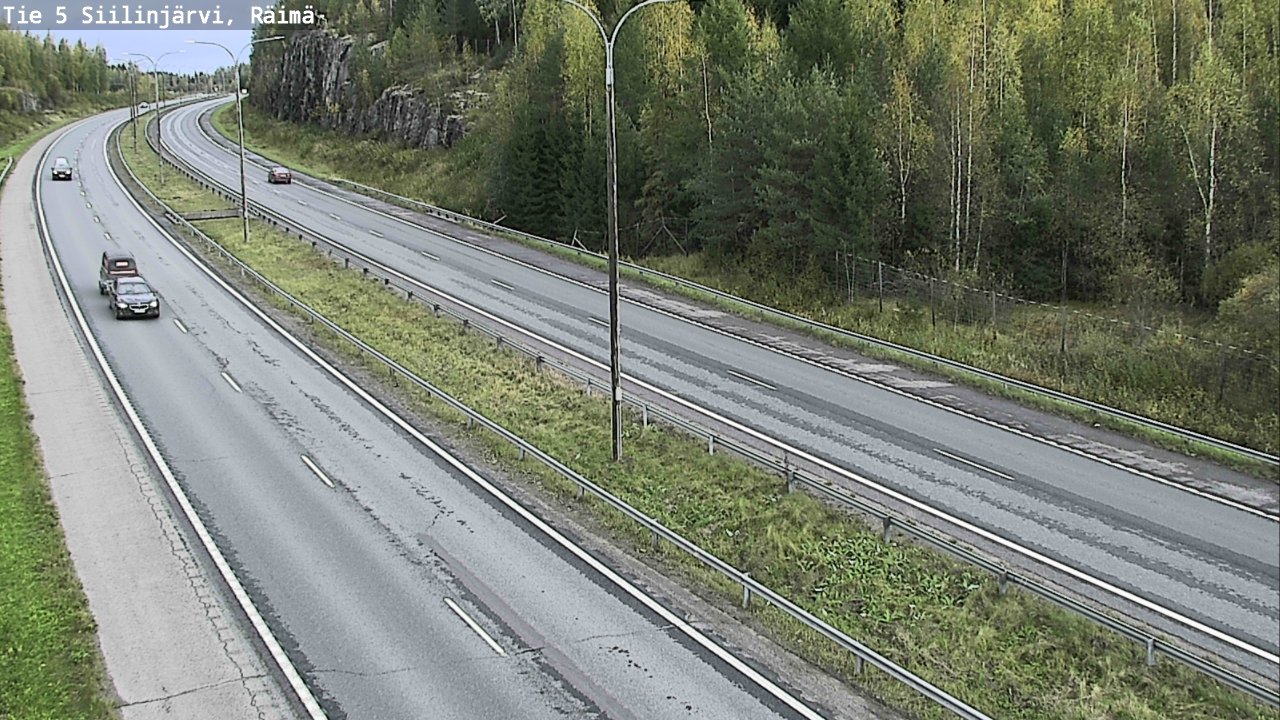 Weather Camera Image Road Siilinjärvi, Räimä, Siilinjärvi, Pohjois-Savo