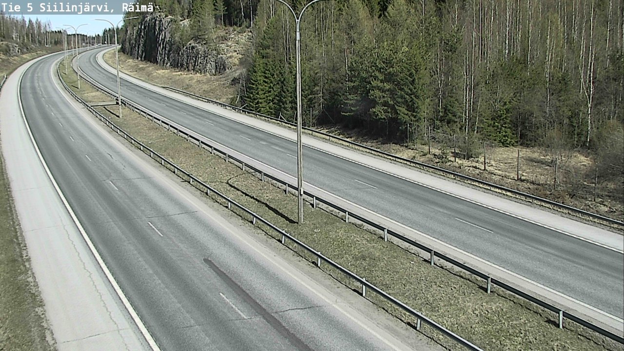 Kelikamerat Kuva Tie 5 Siilinjärvi, Räimä, Siilinjärvi, Pohjois-Savo