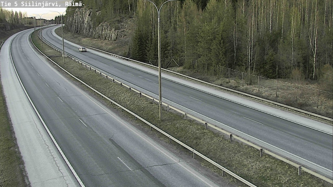 Kelikamerat Kuva Tie 5 Siilinjärvi, Räimä, Siilinjärvi, Pohjois-Savo