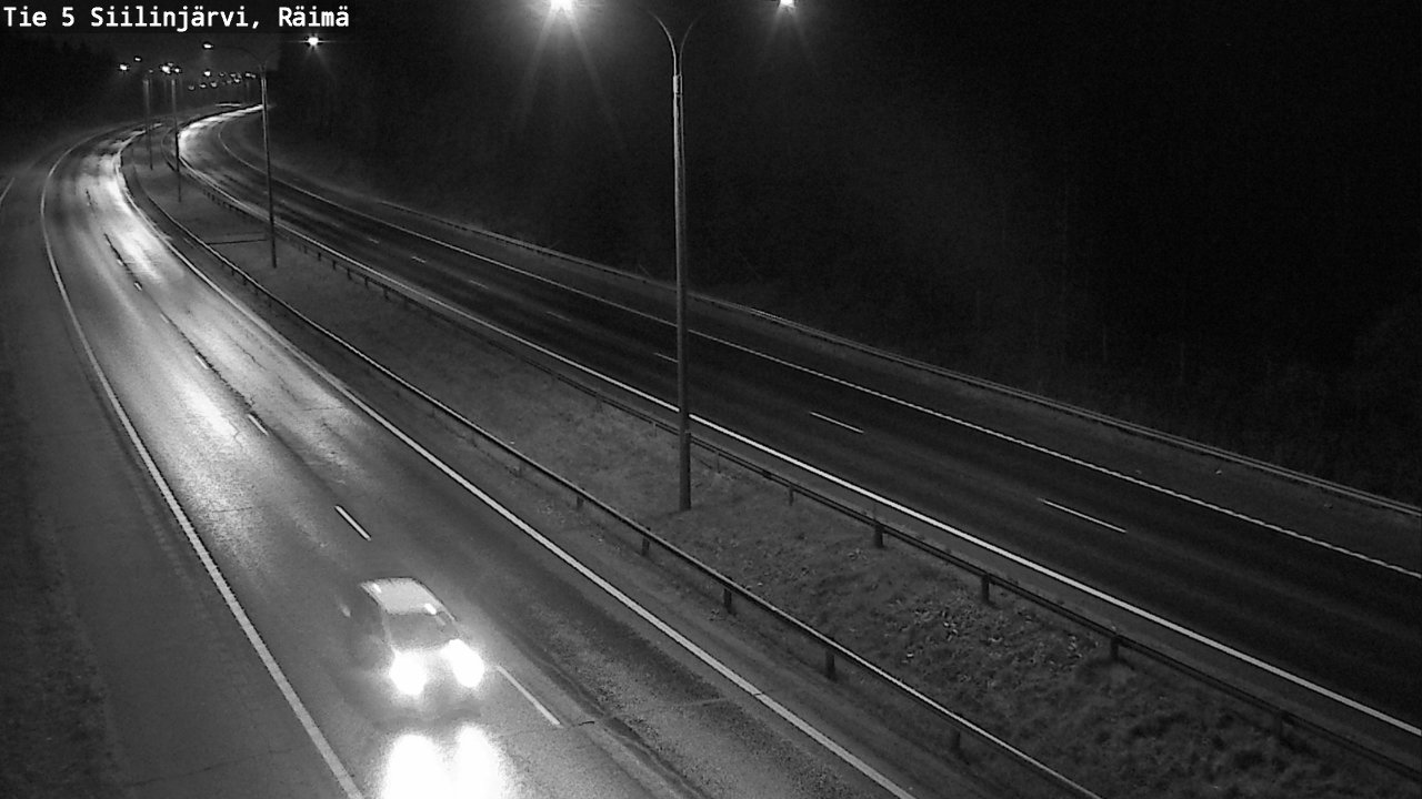 Weather Camera Image Road Siilinjärvi, Räimä, Siilinjärvi, Pohjois-Savo