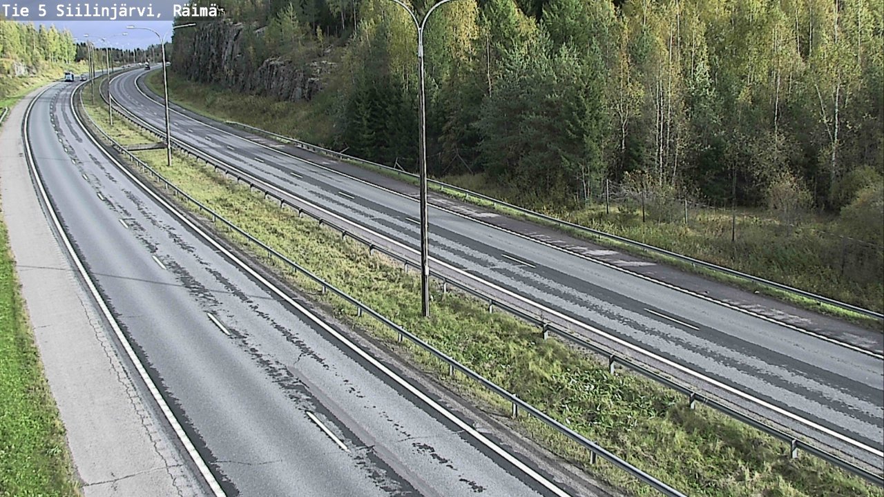 Weather Camera Image Road Siilinjärvi, Räimä, Siilinjärvi, Pohjois-Savo