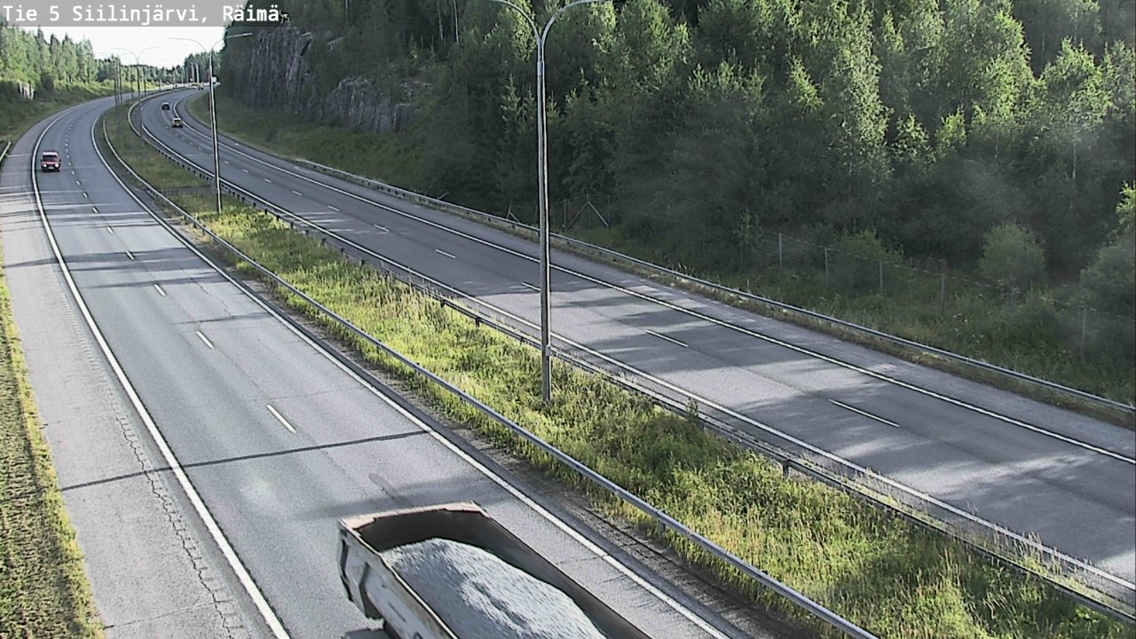 Weather Camera Image Väg 5 Siilinjärvi, Räimä, Siilinjärvi, Pohjois-Savo