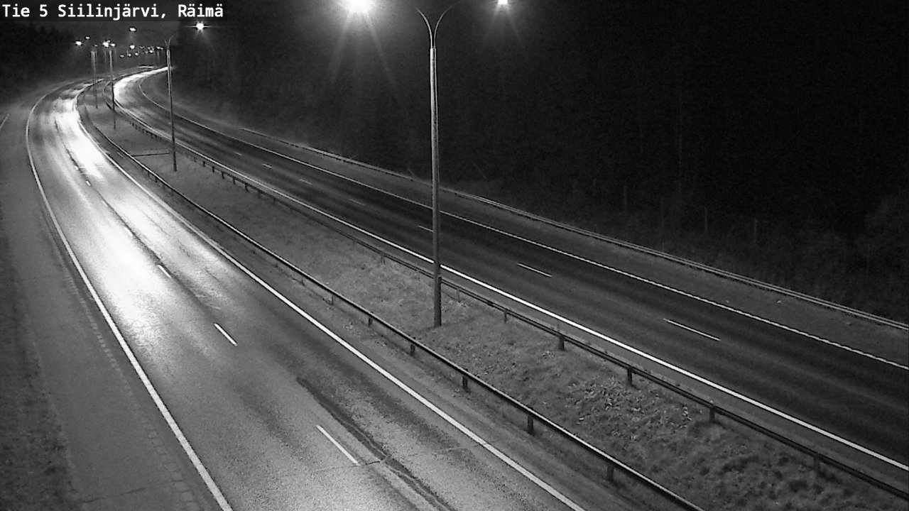 Weather Camera Image Road Siilinjärvi, Räimä, Siilinjärvi, Pohjois-Savo