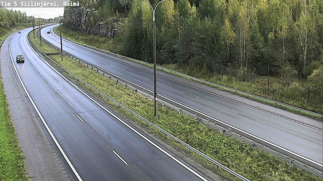 Weather Camera Image Road Siilinjärvi, Räimä, Siilinjärvi, Pohjois-Savo