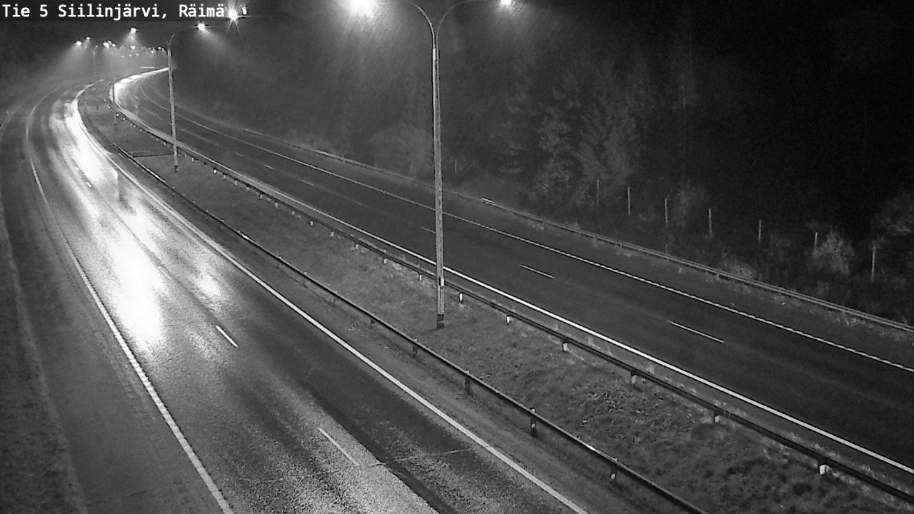 Weather Camera Image Road Siilinjärvi, Räimä, Siilinjärvi, Pohjois-Savo