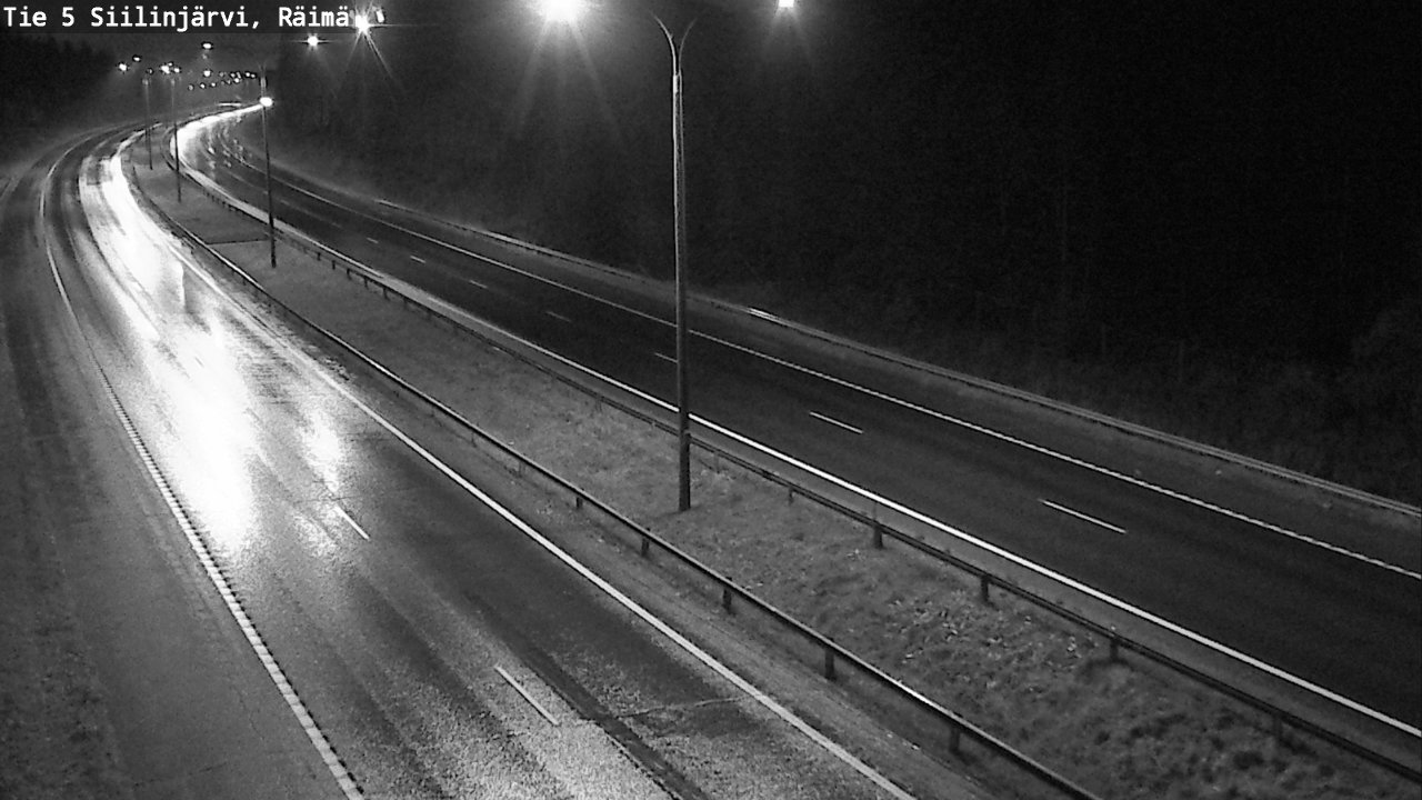 Weather Camera Image Road Siilinjärvi, Räimä, Siilinjärvi, Pohjois-Savo