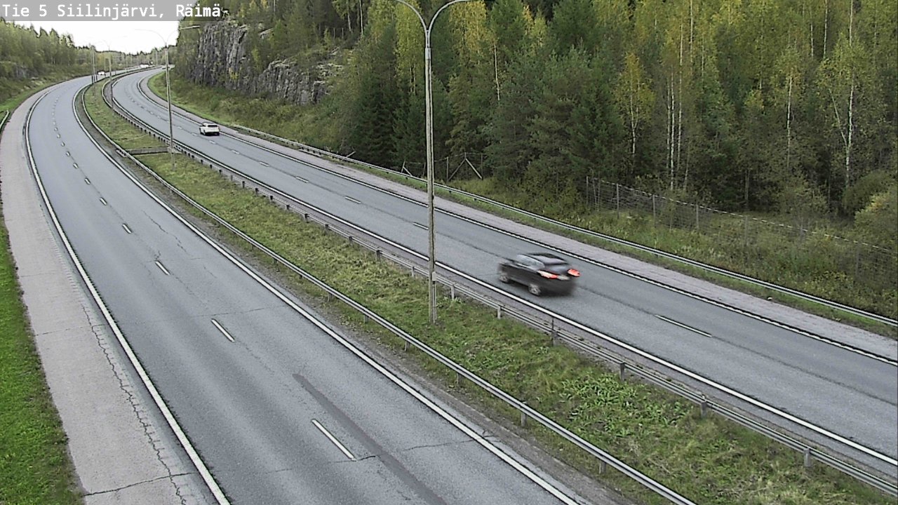 Weather Camera Image Road Siilinjärvi, Räimä, Siilinjärvi, Pohjois-Savo