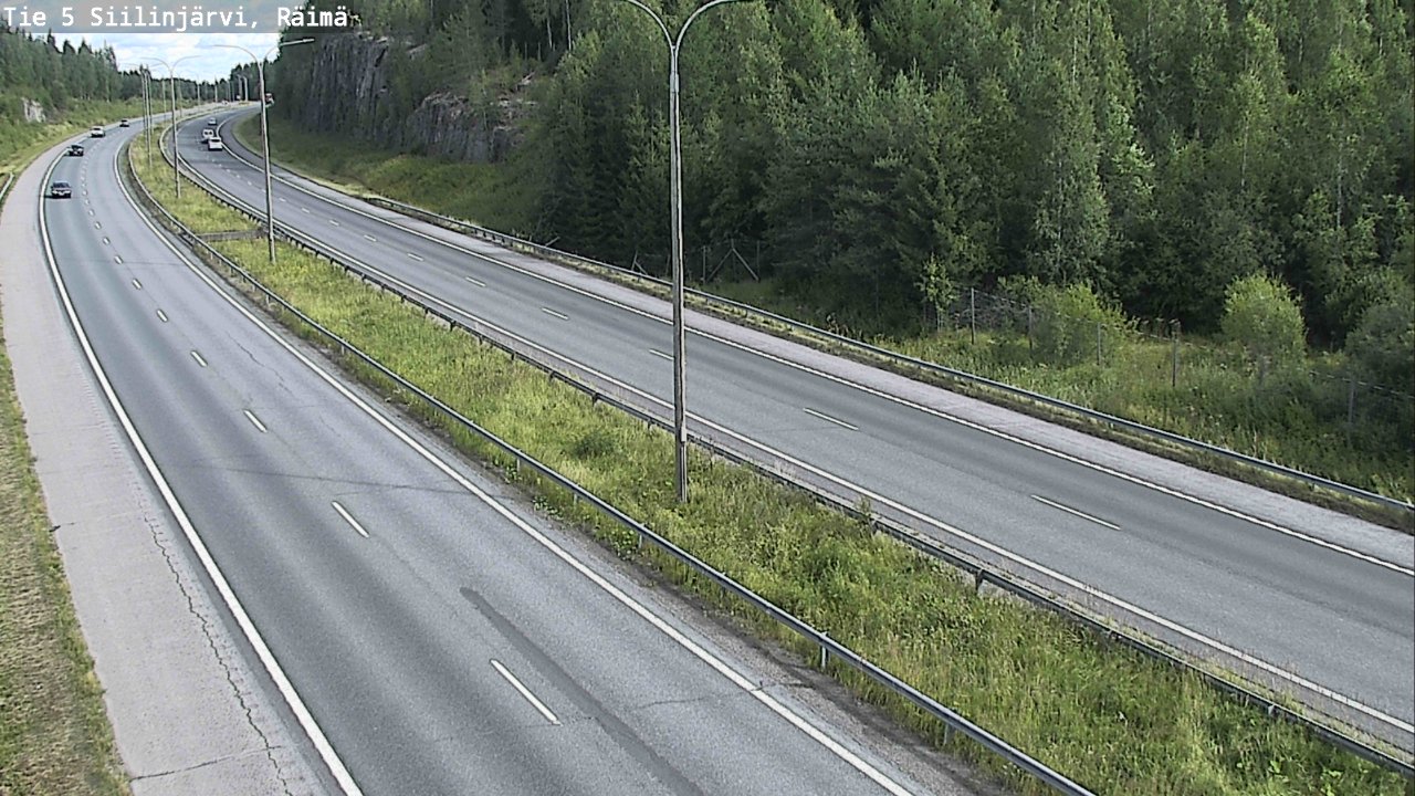 Kelikamerat Kuva Tie 5 Siilinjärvi, Räimä, Siilinjärvi, Pohjois-Savo