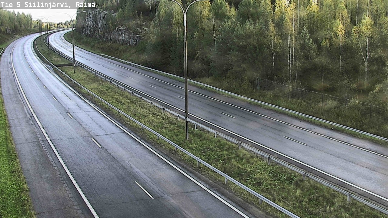 Weather Camera Image Road Siilinjärvi, Räimä, Siilinjärvi, Pohjois-Savo