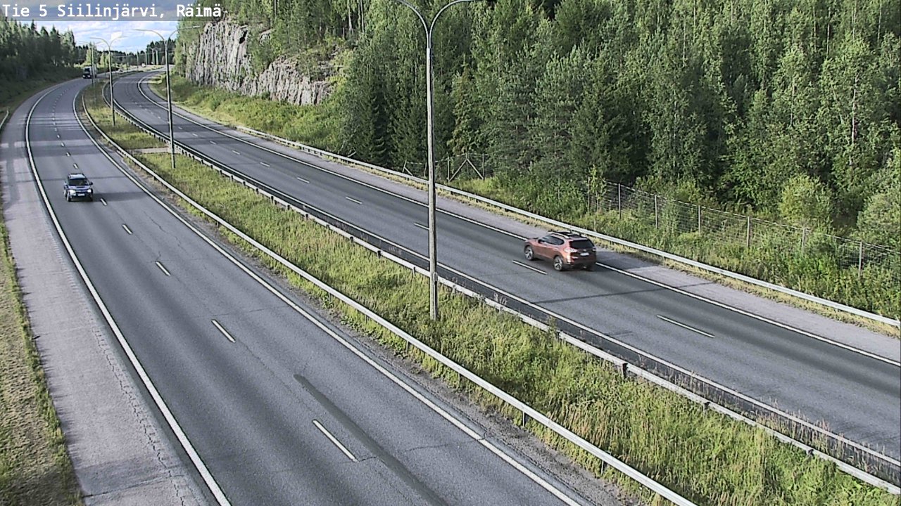 Kelikamerat Kuva Tie 5 Siilinjärvi, Räimä, Siilinjärvi, Pohjois-Savo