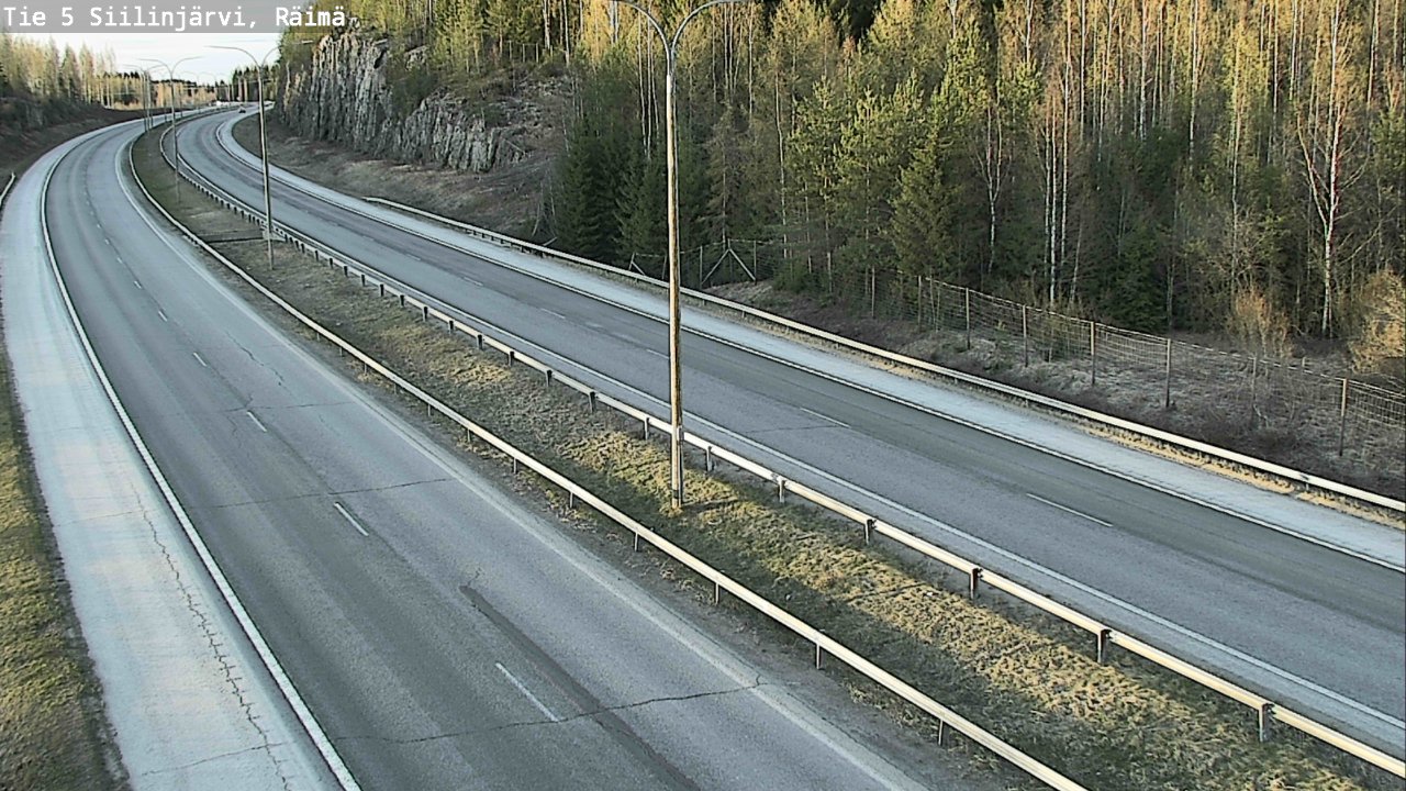 Kelikamerat Kuva Tie 5 Siilinjärvi, Räimä, Siilinjärvi, Pohjois-Savo