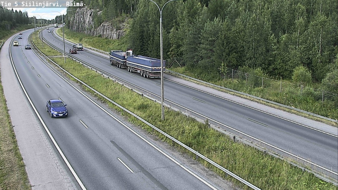 Kelikamerat Kuva Tie 5 Siilinjärvi, Räimä, Siilinjärvi, Pohjois-Savo