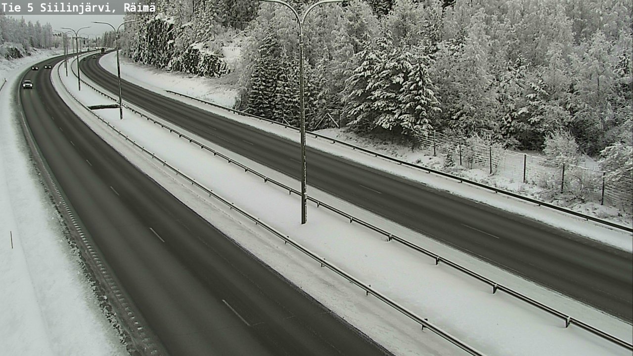Weather Camera Image Road Siilinjärvi, Räimä, Siilinjärvi, Pohjois-Savo
