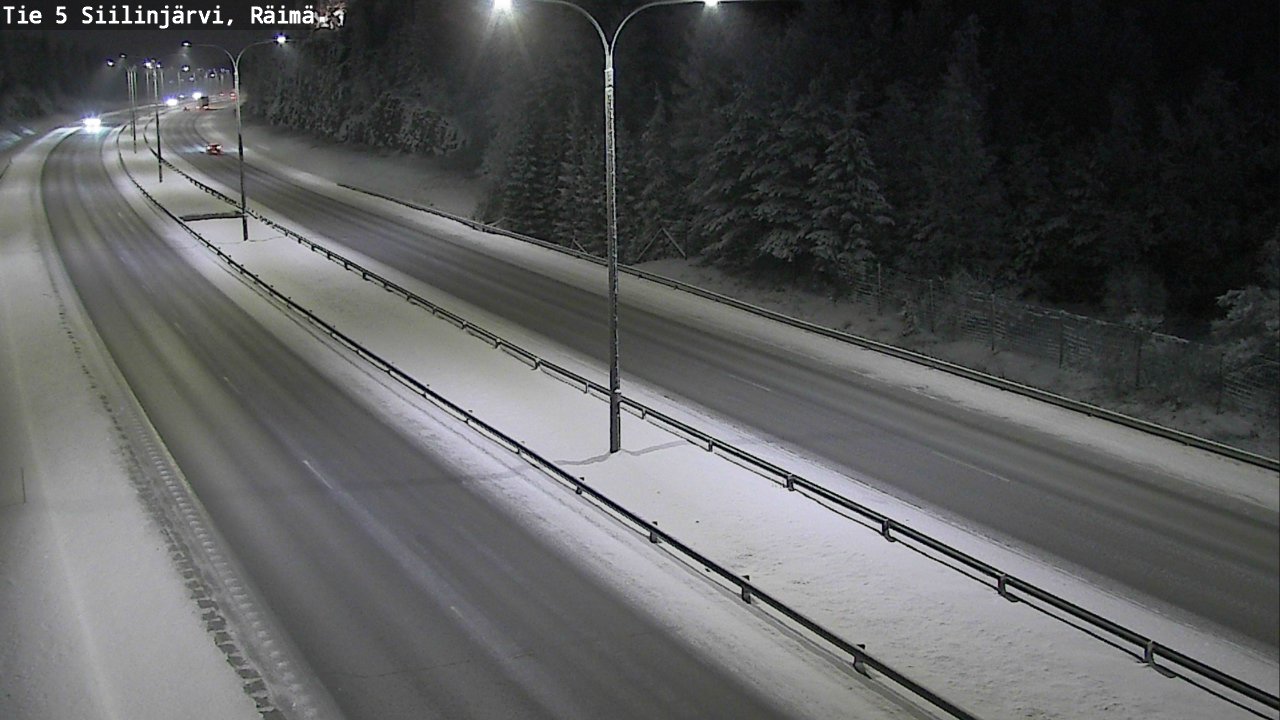Kelikamerat Kuva Tie 5 Siilinjärvi, Räimä, Siilinjärvi, Pohjois-Savo