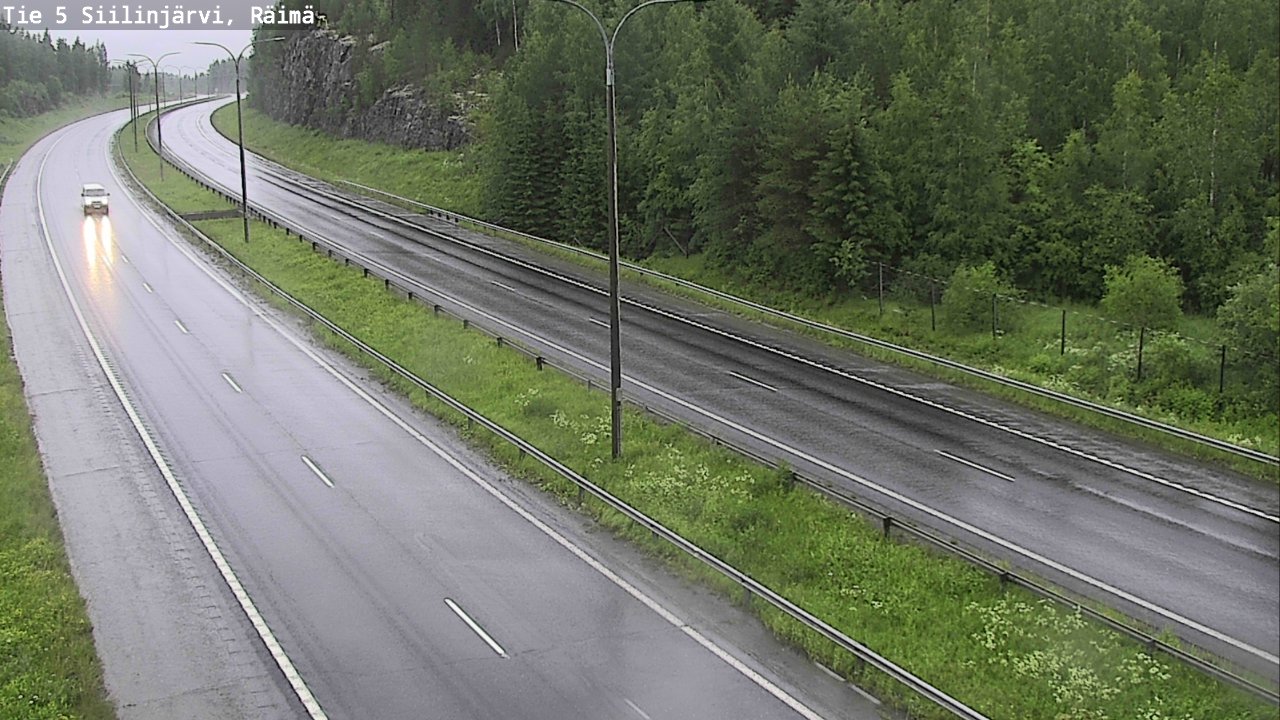Weather Camera Image Road Siilinjärvi, Räimä, Siilinjärvi, Pohjois-Savo